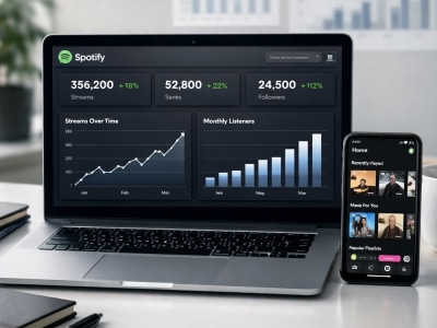 Growth on your Spotify streams and build real fans with organic promotion