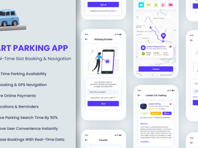 React Native Developer | Smart Parking App for 2X Faster Booking