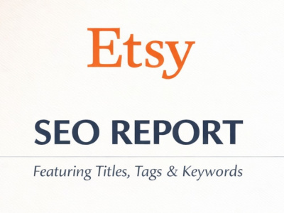 An optimized Etsy listings for SEO, traffic, and sales growth