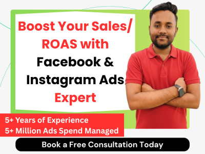 Ecommerce Facebook Ads Manager | Increase ROAS & Sales