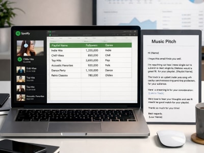Created targeted Spotify playlist pitching strategy for your music