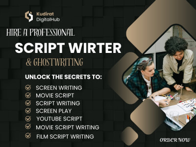 Movie script, film script, screenplay, movie script writing, scriptwriter