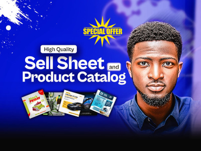 Professional Sell Sheet & Product Catalog Designer | Print-Ready Materials