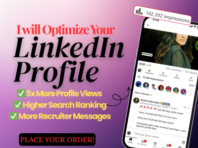 Expert LinkedIn Profile Writer Ghostwriter and Optimization Specialist