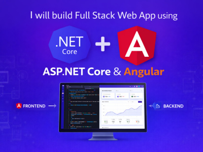 Full stack web app using ASP.NET Core and Angular | Upwork