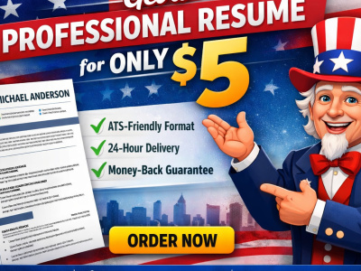 Professional Resume Writing – Only $5
