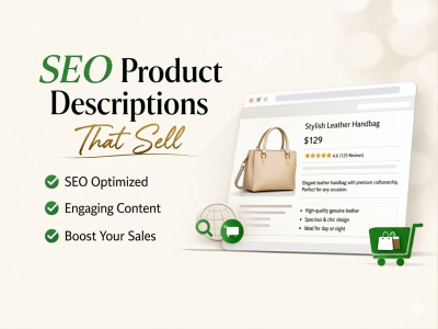SEO-optimized product descriptions that boost sales