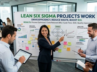 Lean six sigma project and process optimization