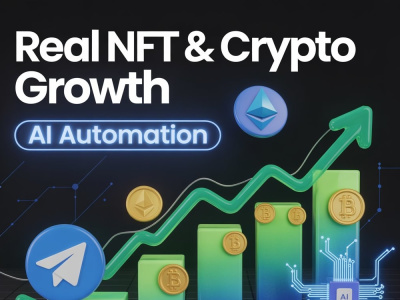 NFT & Crypto Growth on Telegram & Discord using AI Automation