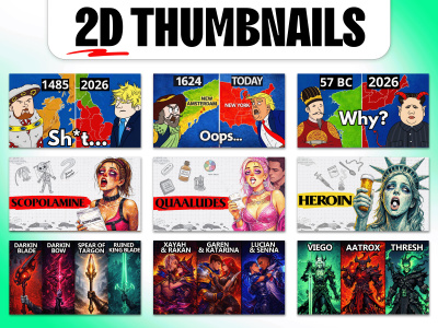 BEST 2d THUMBNAILS ARTIST!
