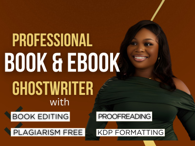 Ghostwriter for self help ebook, self help ebook writer, ebook ghostwriter