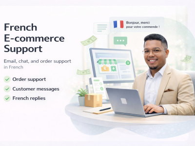 Professional French ecommerce support for online stores