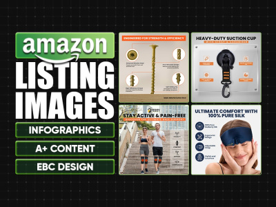 Amazon Listing Images and Product Infographics for Conversion Optimization