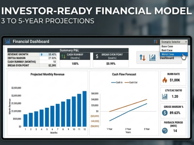 Investor ready financial model