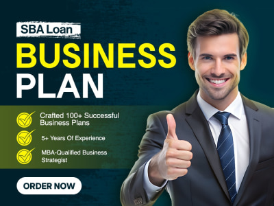An SBA Loan Business Plan for Funding Approval with Financial Projections