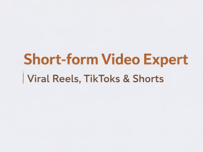 Hey everyone! I’m a Video Editor specializing in High-Retention Shorts.s.