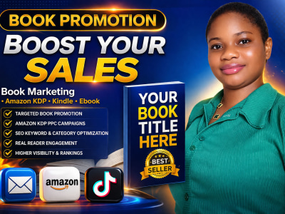 Amazon book promotion and kindle book marketing to boost sales