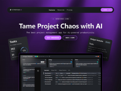 AI SaaS Website Design | Clean & Conversion Ready