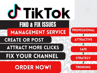 Manage your TikTok account and create or post videos