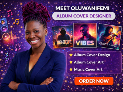 Design album cover design, album cover art, music cover art
