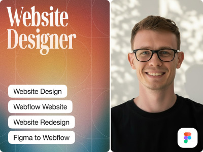 Website Designer / Website Designer | Webflow | Graphic Designer