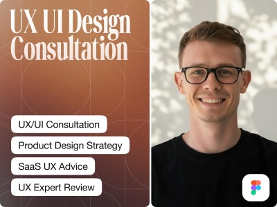 UX UI design consultation for business owners: SaaS / Mobile app / Website