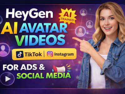 HeyGen AI avatar videos for ads and social media