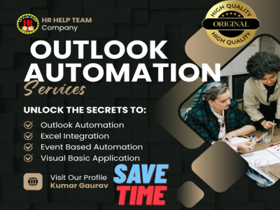 Microsoft Outlook Automation with Excel VBA–Auto Email, Calendar Automation