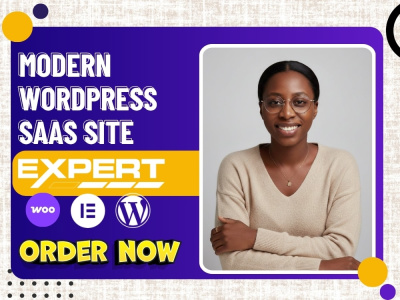 Modern WordPress Website for Startups & SaaS | UI/UX Design