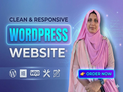 A wordpress website, redesign wordpress, business website