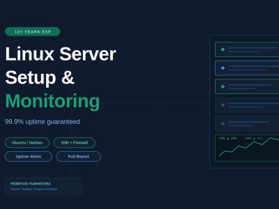 Set up and monitor your Linux server for 99.9% uptime