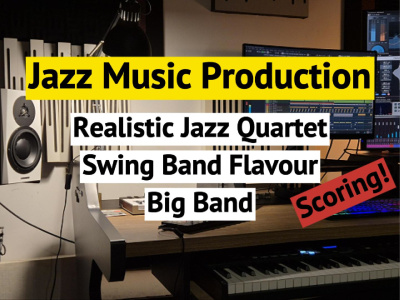 Custom jazz music production and composition