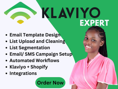 Will audit and fix your Klaviyo email flows to recover lost Shopify revenue