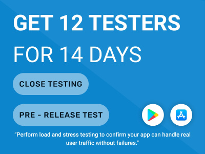 Mobile App Development QA: 12 Testers Testing Your App for 14 Days