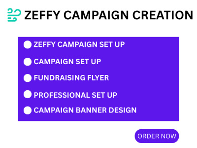 Professional Zeffy Crowdfunding Campaign Creation
