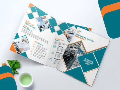Promotional trifold, bifold & print ready brochure design