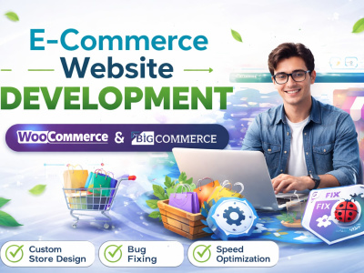 Ecommerce/ WooCommerce / BigCommerce website development| Website Bugs Fix
