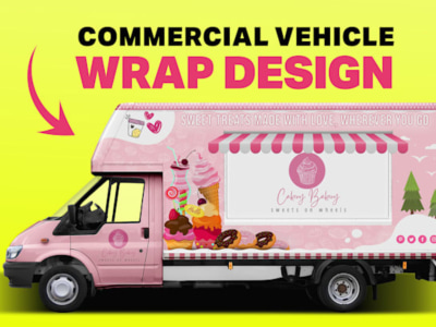 Commercial car wrap design, van wrap design and fivem livery