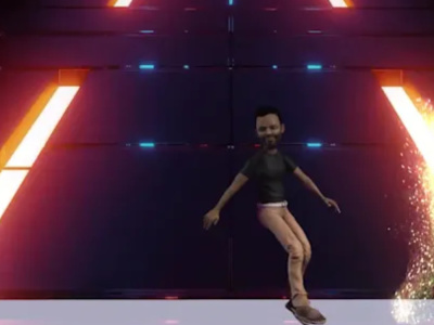 3d animation dance video for song