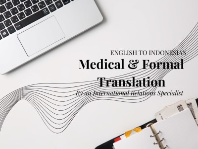 Accurate English to Indonesian translation for medical and formal documents