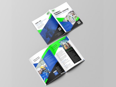 A professional company brochure