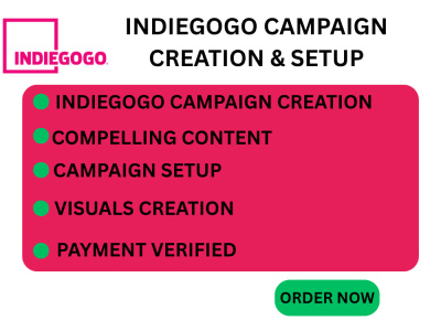 Expert Indiegogo Campaign Creation , High-Impact, Conversion-Focused