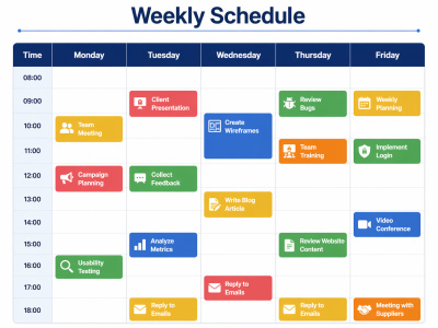 Professional Schedule and Routine Organization to Boost Your Productivity