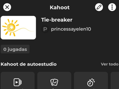 Kahoot personalized trivia game for team