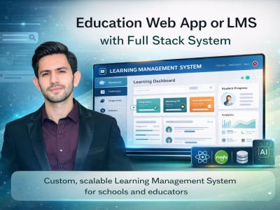 An Education Web App or LMS with Full Stack System | Upwork