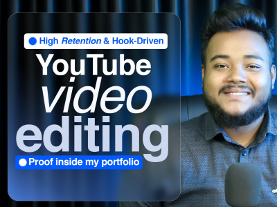 Professional youtube video editing and talking head vsl video editing