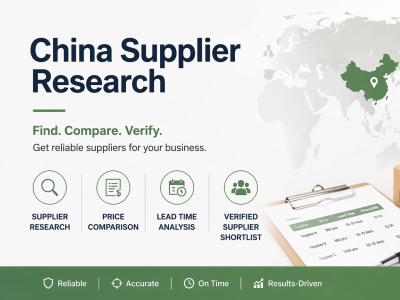 A verified supplier shortlist from China