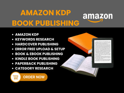 Get complete Amazon KDP publishing, formatting, and SEO setup