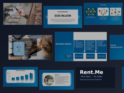 A ready to present Pitch Deck