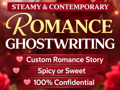 Ghostwrite a steamy or contemporary romance story